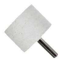 Dia. 34mm x Face 25mm x Shank 6mm, Hard Cylinder Bobs - Click Image to Close