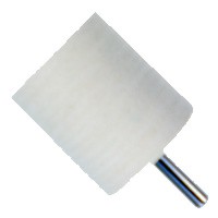 Dia. 43mm x Face 50mm x Shank 6mm, Soft Cylinder Bobs - Click Image to Close