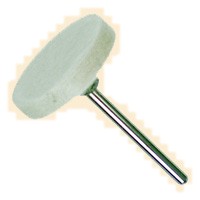 Dia. 20mm x Face 4.5mm x Shank 3mm, Soft, Hard Mounted Felt Wheels