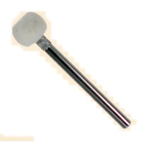 Dia. 3/8", Face: 5/16" x Shank 1/8", Medium Drum Shape Bobs - Click Image to Close