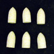 6 Pcs, Dia.3/8", Soft, Similar to Dremel 422 - Click Image to Close