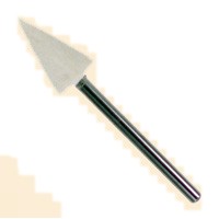 Dia. 10mm x Shank 3mm, Hard Needle Shape Bobs - Click Image to Close