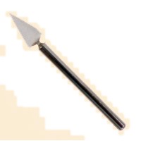 Dia. 1/4" x Shank 1/8", Hard Needle Shape Bobs - Click Image to Close