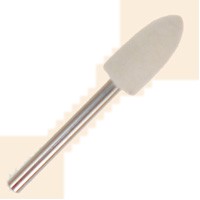 Dia. 5/16" x Face 11/16" x Shank 1/8", Medium Round Cone Shape Bobs