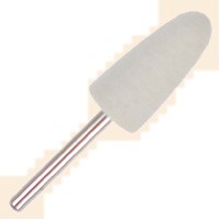 Dia. 1/2" x Face 1" x Shank 1/8", Hard Round Cone Shape Bobs - Click Image to Close