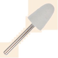 Dia. 1/2" x Face 3/4" x Shank 1/8", Soft, Medium, Hard Round Cone Shape Bobs