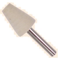 Dia. 3/4" x Face 1" x Shank 1/4", Soft, Medium, Hard Taper Shape Bobs