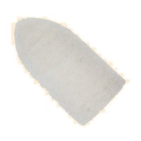 Dia.1/4" x 3/8" x Hole 3/32", Hard, Medium Unmounted Cone Shape Bobs - Click Image to Close