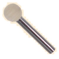 Dia. 13mm x Shank 3mm, Soft, Hard, Medium Ball Shape Bobs