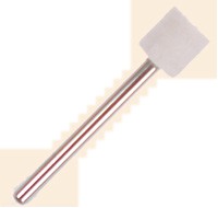 Dia. 3/8" x Face 3/8" x Shank 1/8", Soft, Medium, Hard Cylinder Bobs Dia. 3/8" x Face 3/8" x Shank 1/8", Soft, Medium, Hard Cylinder Bobs