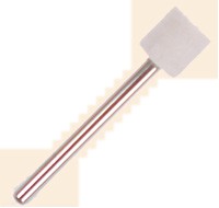 Dia. 3/8" x Face 3/8" x Shank 1/8", Soft, Medium, Hard Cylinder Bobs