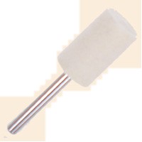 Dia. 1/2" x Face 3/4" x Shank 1/8", Soft, Medium, Hard, Rock Hard Cylinder Bobs Dia. 1/2" x Face 3/4" x Shank 1/8", Soft, Medium, Hard, Rock Hard Cylinder Bobs