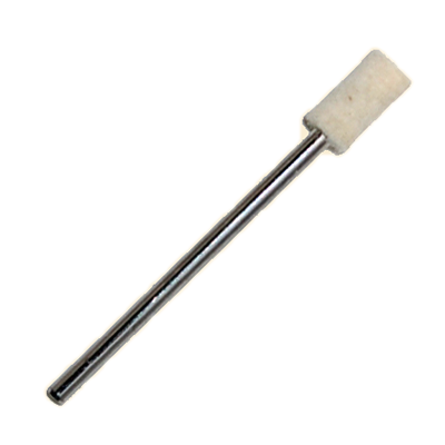 Dia. 1/8" x Face 5/16" x Shank Dia. 3/32", Medium, Hard Cylinder Bobs Dia. 1/8" x Face 5/16" x Shank Dia. 3/32", Medium, Hard Cylinder Bobs