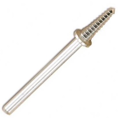 Steel Mandrel Shank 1/8", Screw Length 3/8"